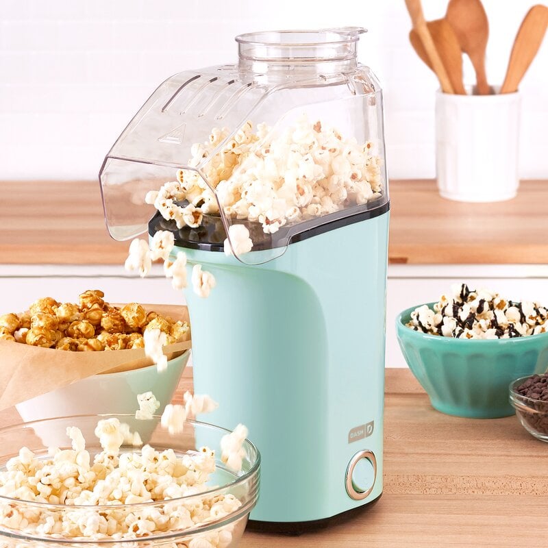 Fresh 16 Cooked Cup Hot Air Popcorn Popper