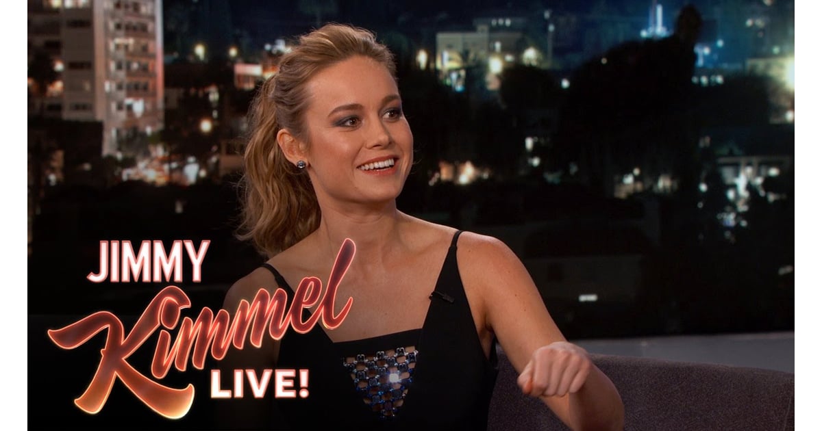 Brie Larson's David Koma Dress on Jimmy Kimmel Live POPSUGAR Fashion
