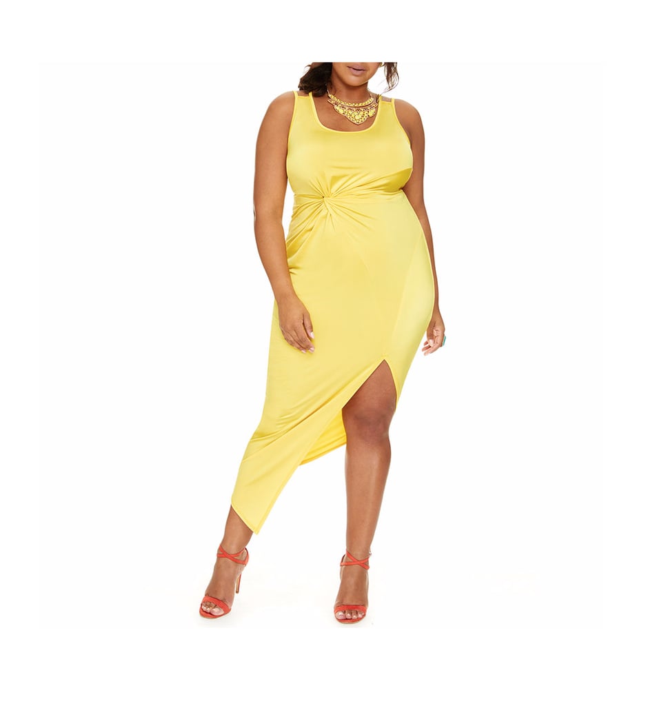 Fashion to Figure Dress Gigi Hadid Yellow Prabal Gurung Dress