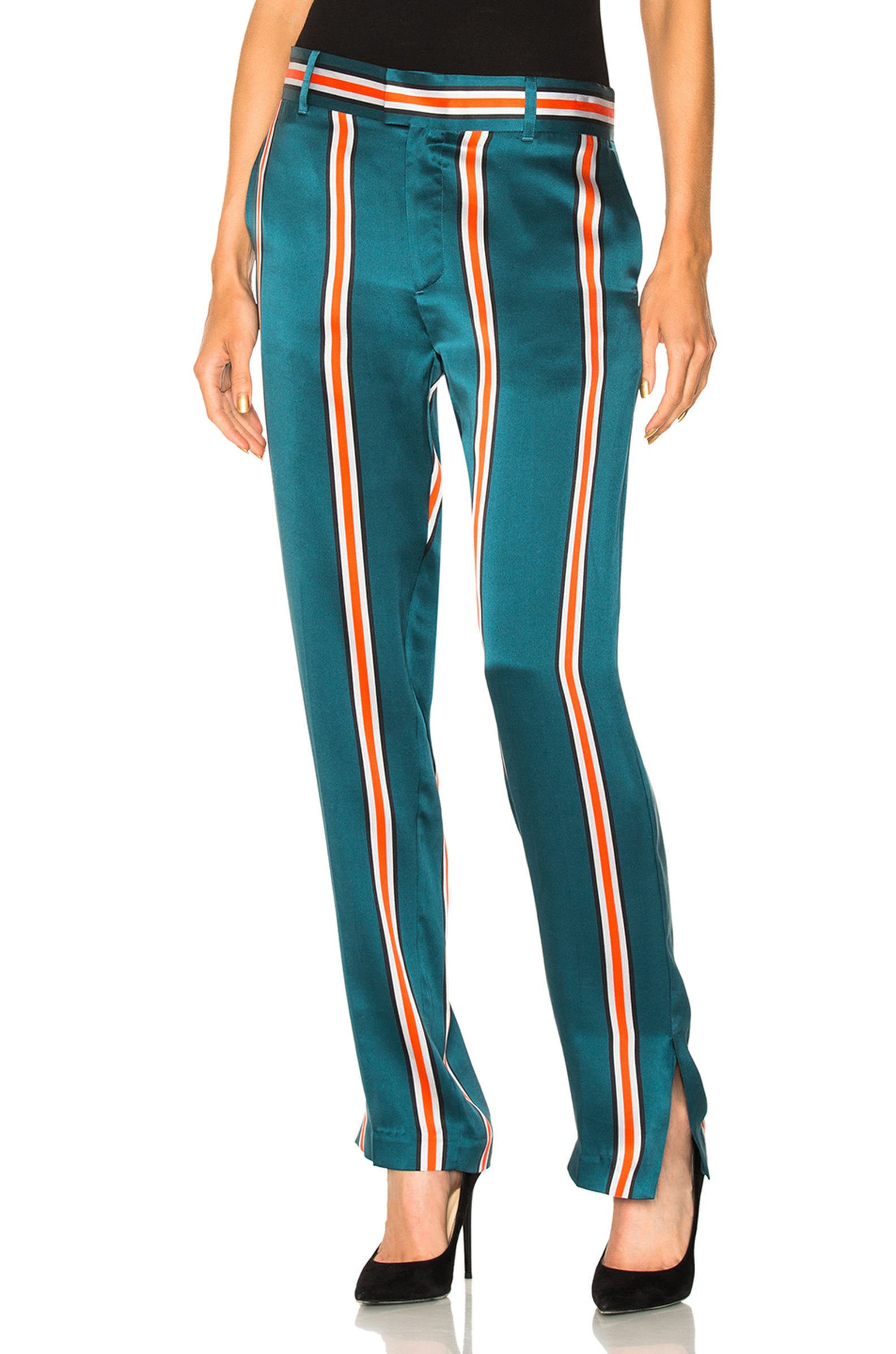 Paltrow Track Pants With Orange Stripe PS Fashion