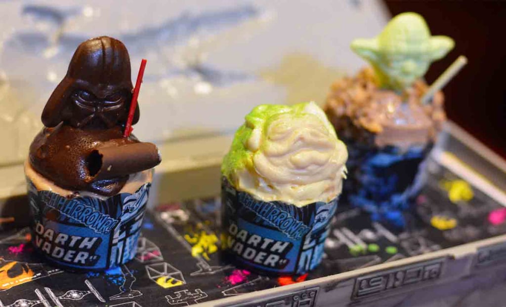 Trio of Star Wars Mini Cupcakes
