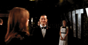 When he stunned in a tux at the Vanity Fair afterparty.