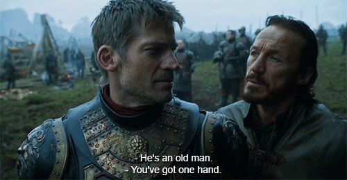 When He Challenges Jaime's Fighting Abilities