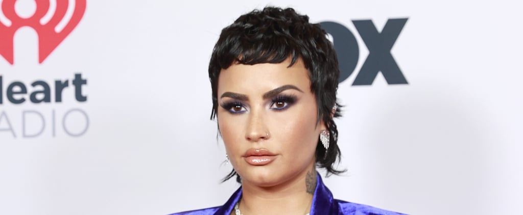 Demi Lovato’s Chrome Manicure