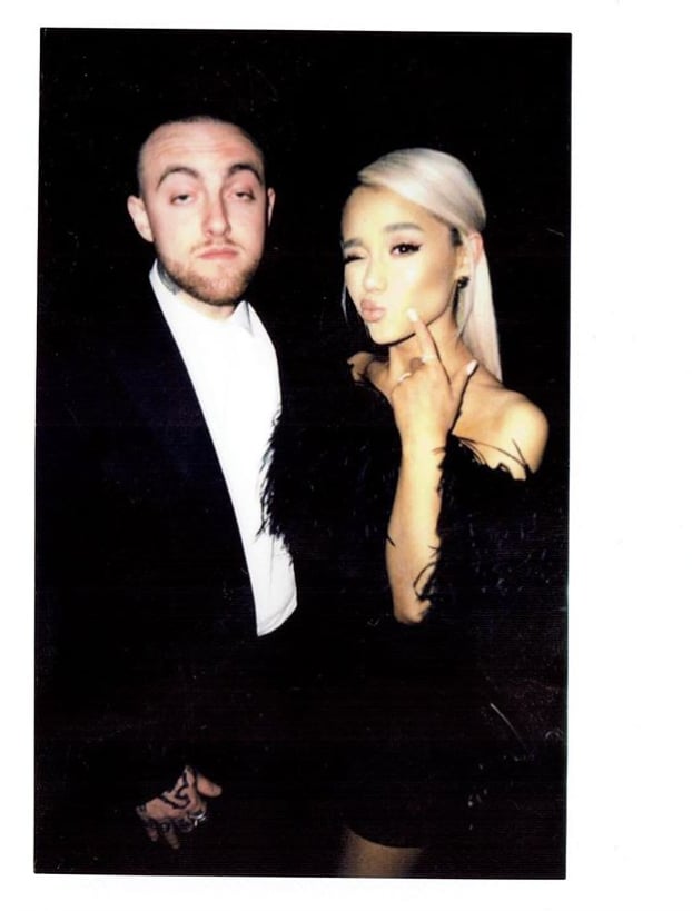 Ariana Grande and Mac Miller at Oscars Party March 2018