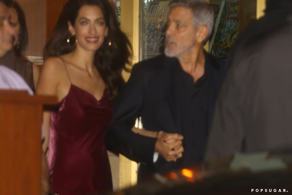 Amal and George Clooney