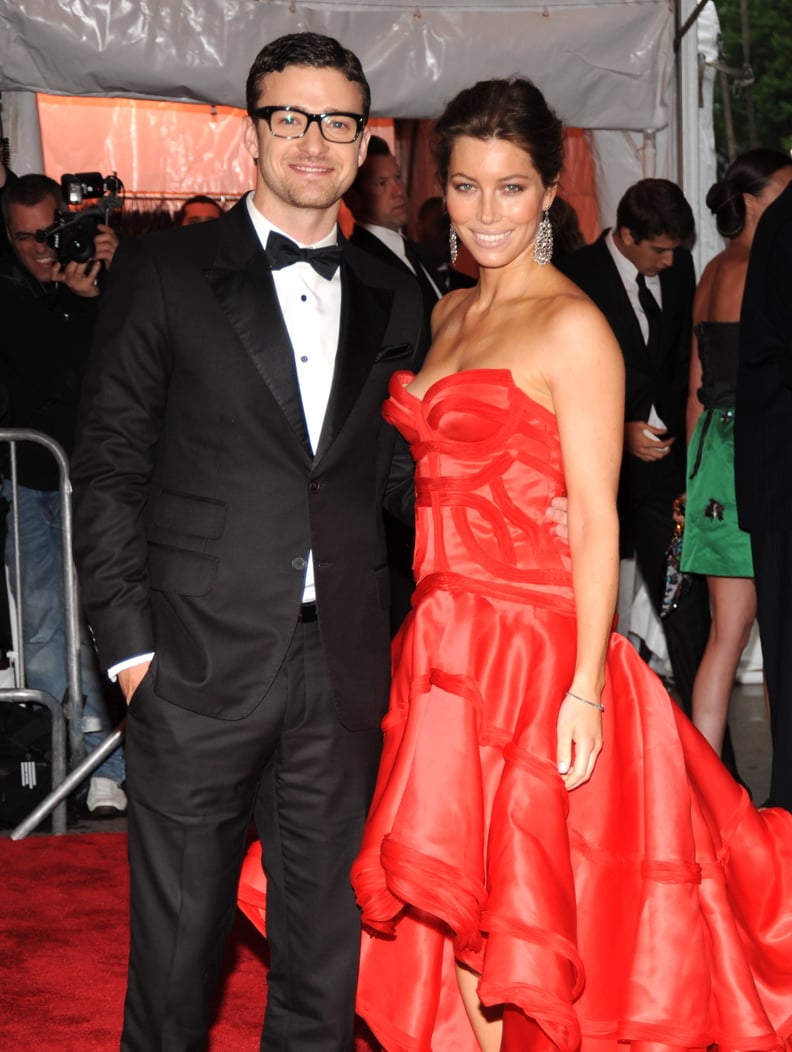 Justin Timberlake and Jessica Biel in 2009