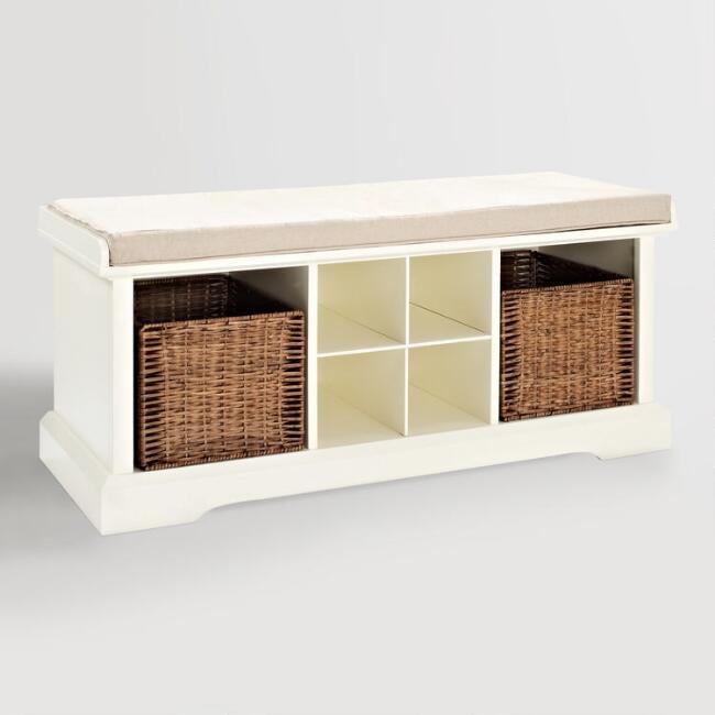 World Market Emlyn Entryway Storage Bench