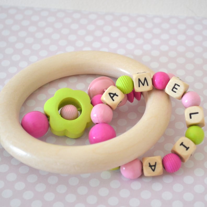 Personalized Teether and Rattler