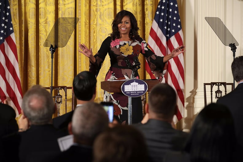 Michelle obama tracy reese dress discount