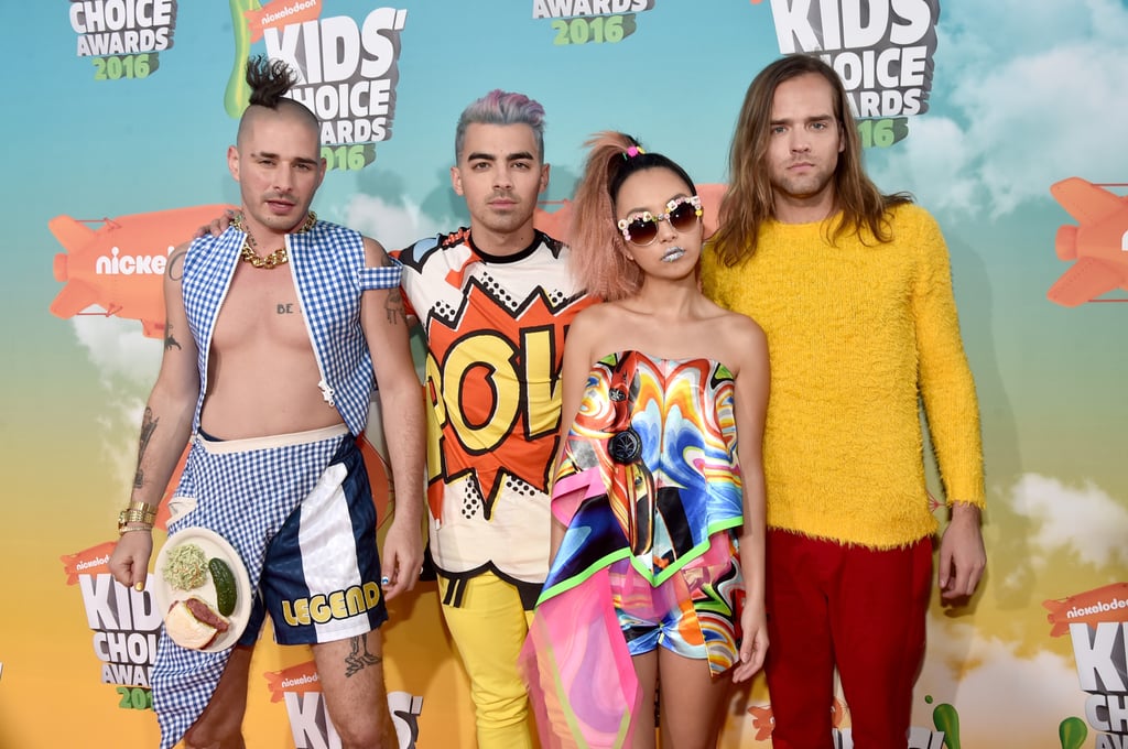 Pictured: Joe Jonas, Jack Lawless, Cole Whittle, and JinJoo Lee