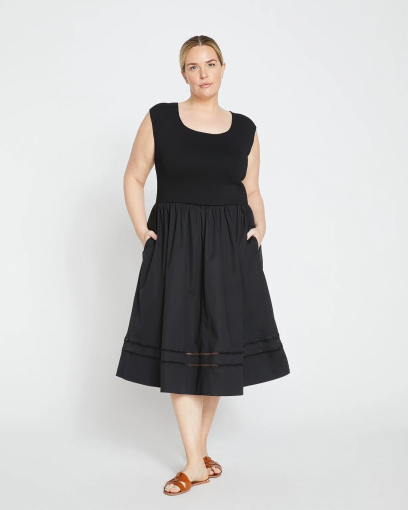 A Black A-Line Dress