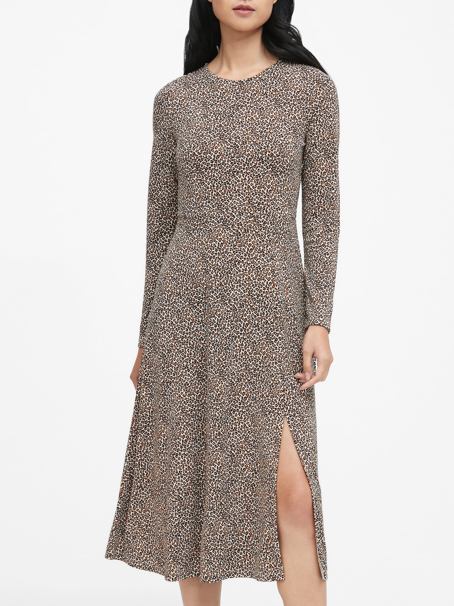 Animal print dress banana outlet republic