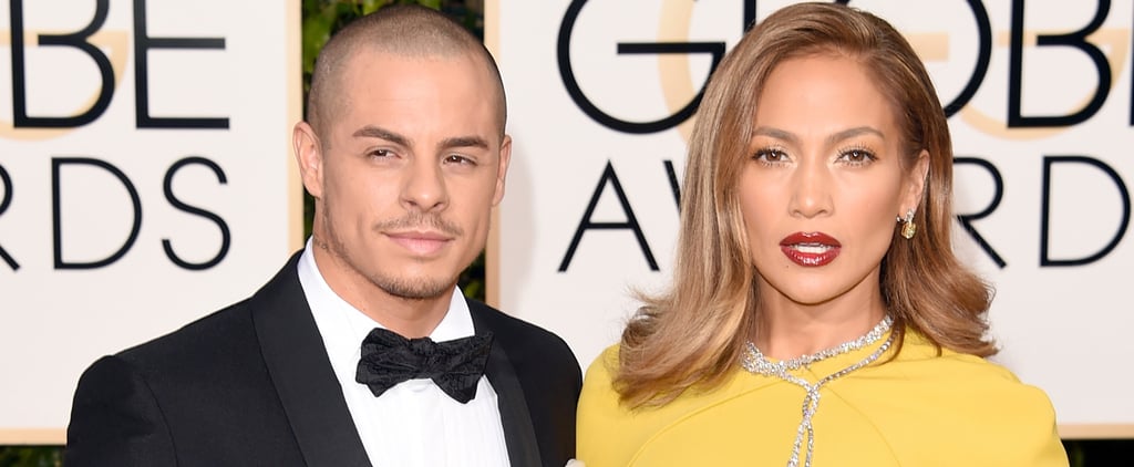 Jennifer Lopez and Casper Smart's PDA at 2016 Golden Globes
