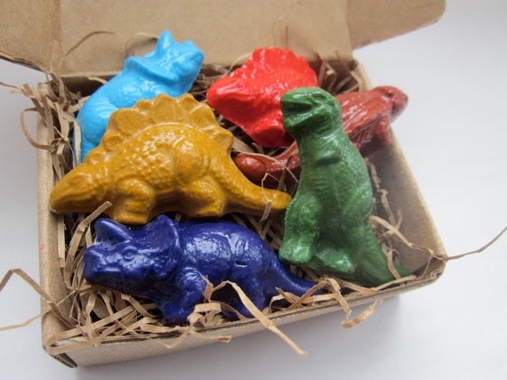 Dinosaur Crayons