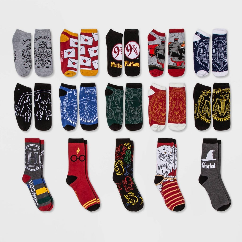 Here #39 s What #39 s Inside Target #39 s Harry Potter Owl Sock Advent Calendar