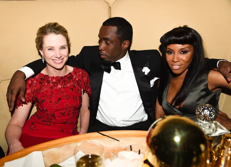 Marissa Mayer, Diddy, and June Ambrose