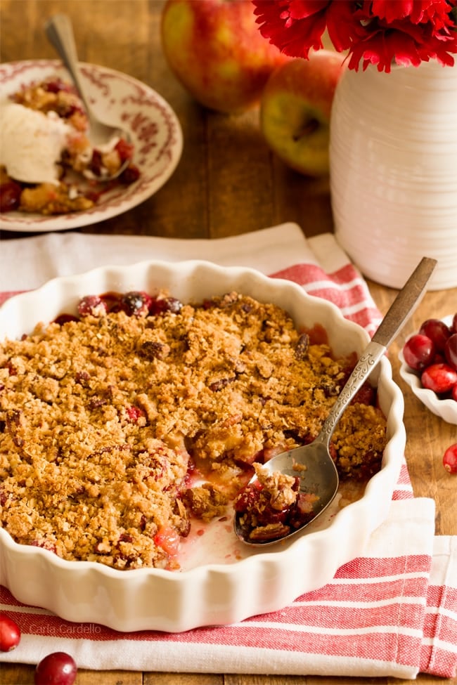 Cranberry Apple Crisp