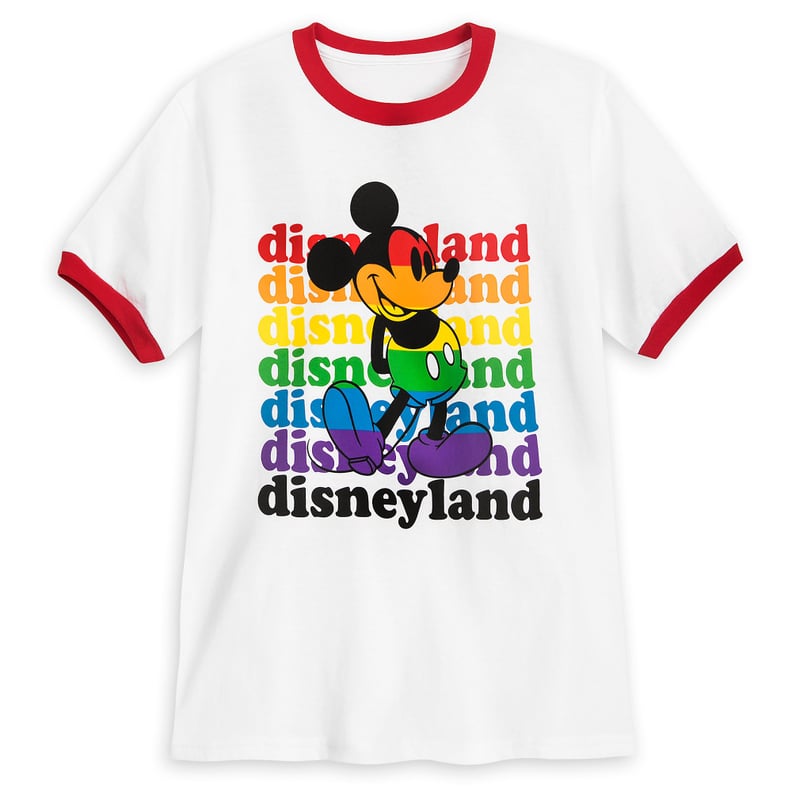 Rainbow Disney Collection Mickey Mouse Ringer T-Shirt For Kids — Disneyland
