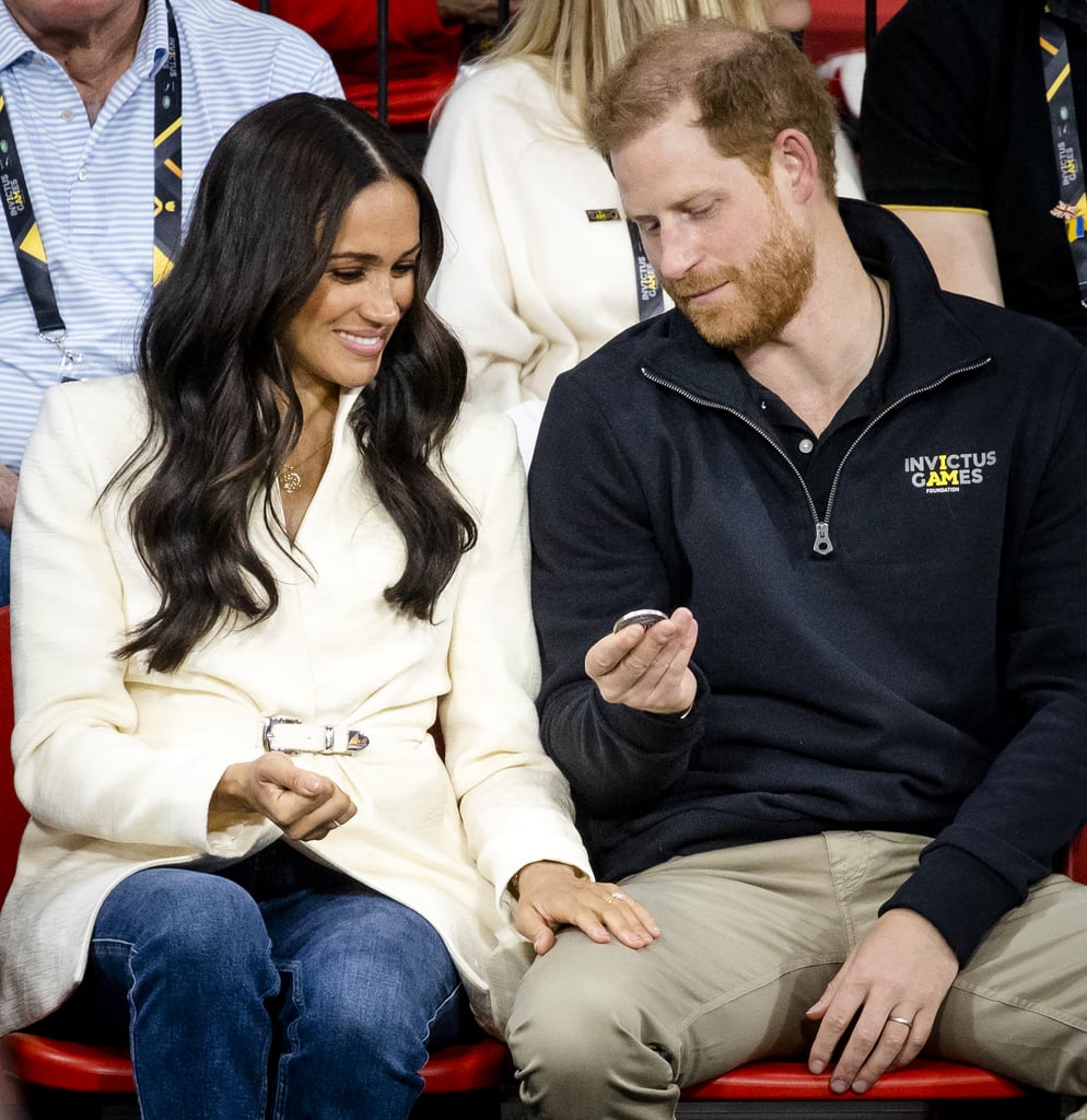 Meghan Markle and Prince Harry at the 2022 Invictus Games