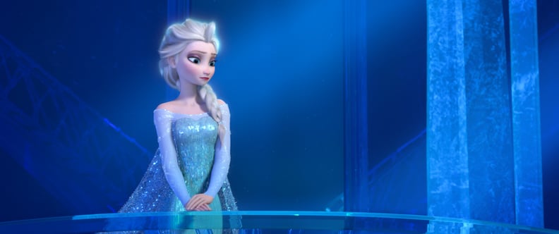Elsa Wearing Blue in Frozen