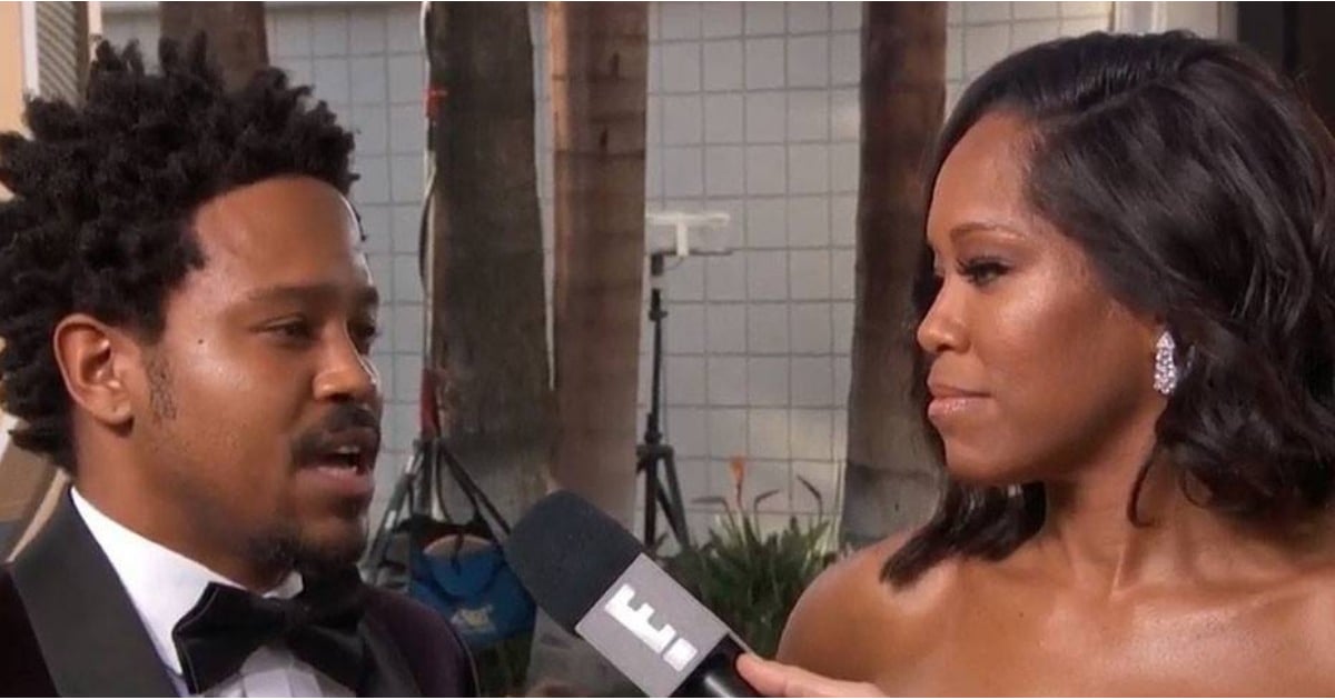 Regina King and Her Son at the 2019 Golden Globes | POPSUGAR Celebrity Australia