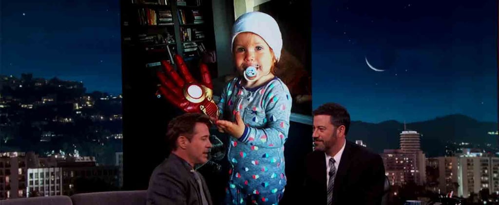 Robert Downey Jr. on Jimmy Kimmel Live April 2016
