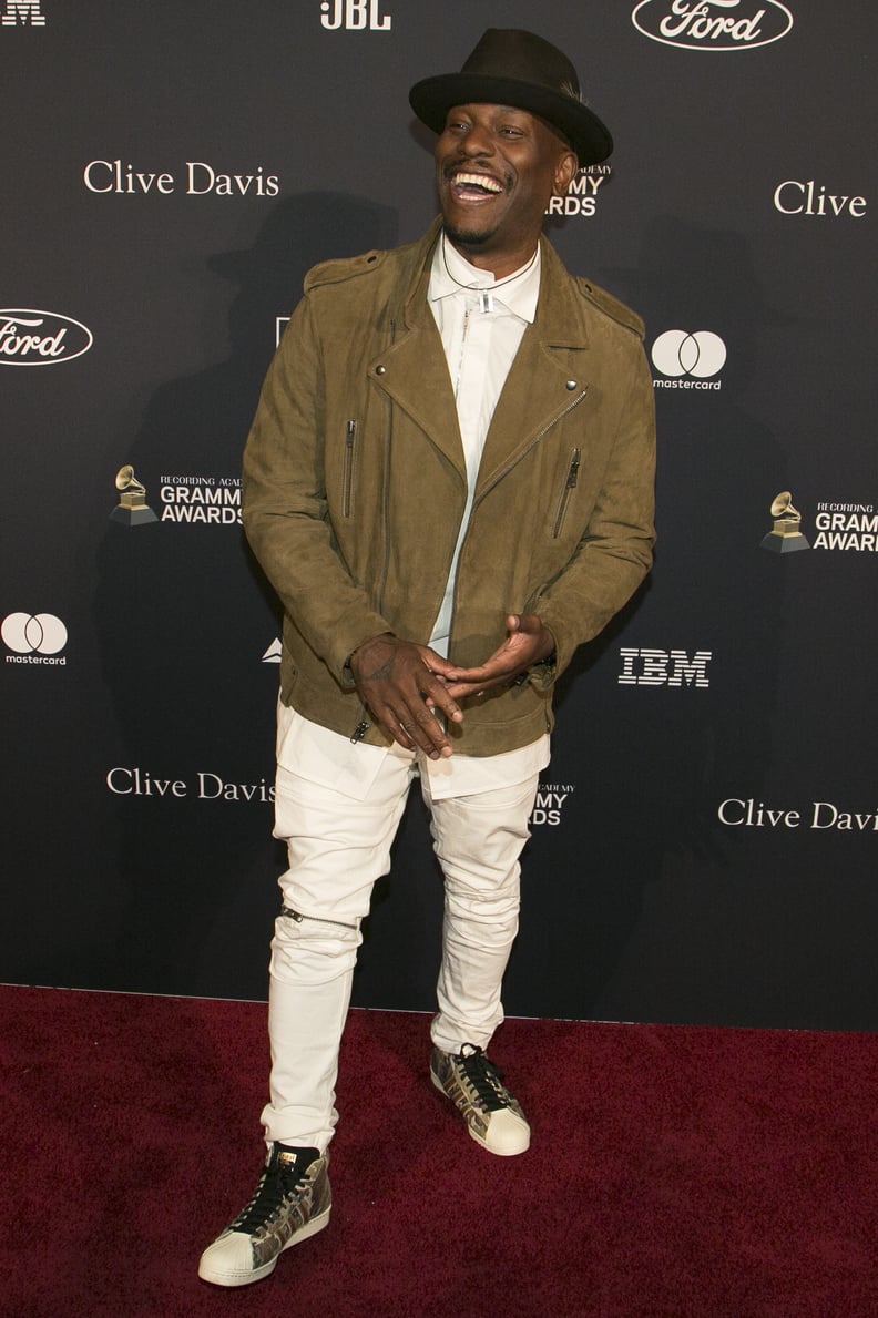 Tyrese Gibson at Clive Davis's 2020 Pre-Grammy Gala in LA