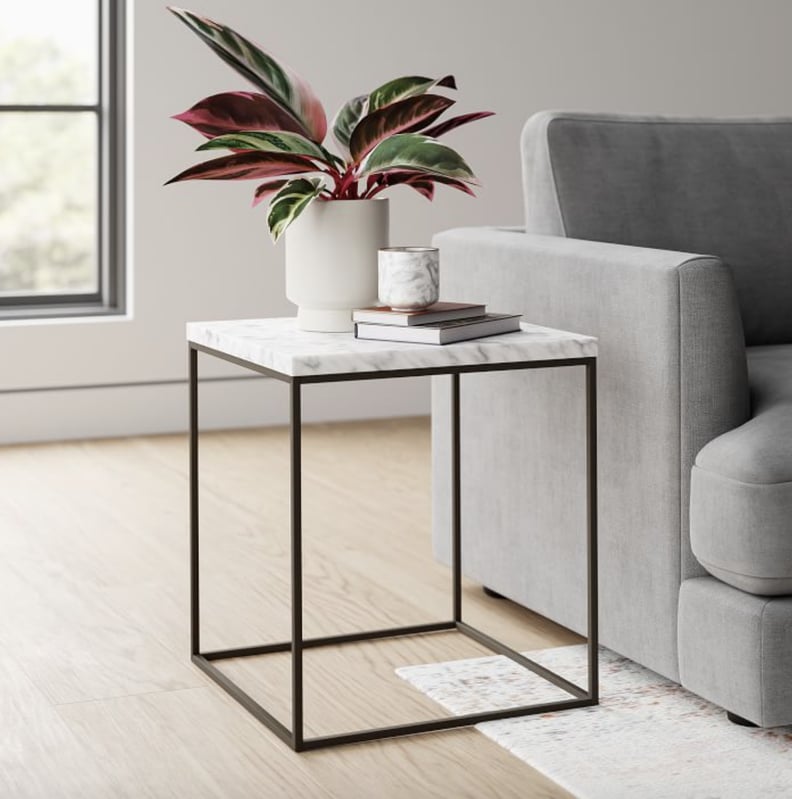 A Chic Table: West Elm Streamline Square Side Table