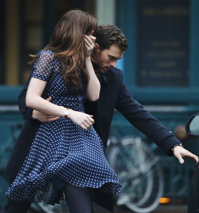 Dakota Johnson Fifty Shades Darker Set Pictures | PS Entertainment