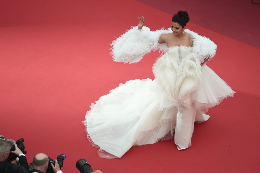 Aishwarya Rai Bachchan's White Dress at Cannes 2019