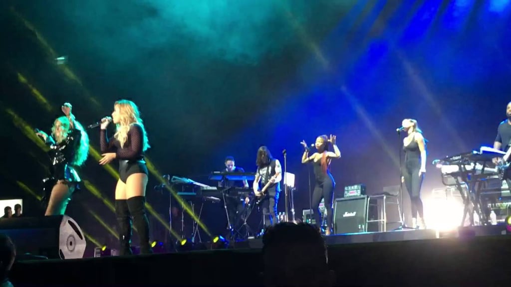 Cyndi Lauper's "Girls Just Wanna Have Fun" With Paulina Rubio in Mexico in 2016