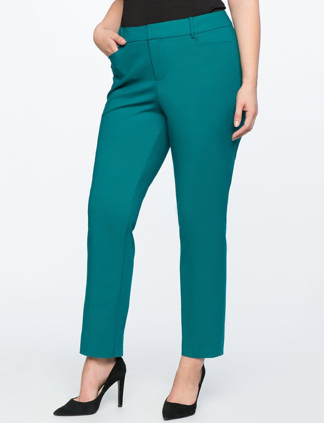 Eloquii Kady Fit Double-Weave Pant