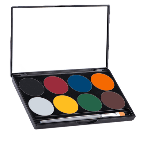 Mehron Paradise Makeup AQ 8 Color Palette