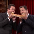Nick Offerman Channels Ron Swanson While Telling Jimmy Fallon How to Eat Meat