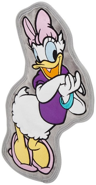 Daisy Duck Flat Plush Squeaky Dog Toy