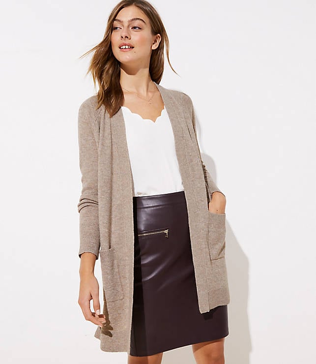 Loft duster sweater clearance