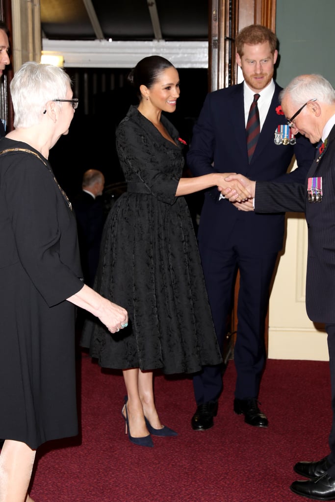 Meghan Markle's Black Dress at Festival of Remembrance