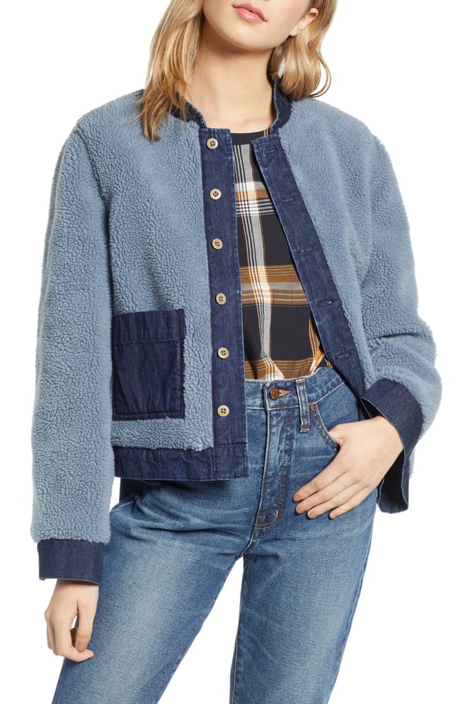 Madewell Reversible Fleece Jean Jacket | Best Jean Jackets For Women ...