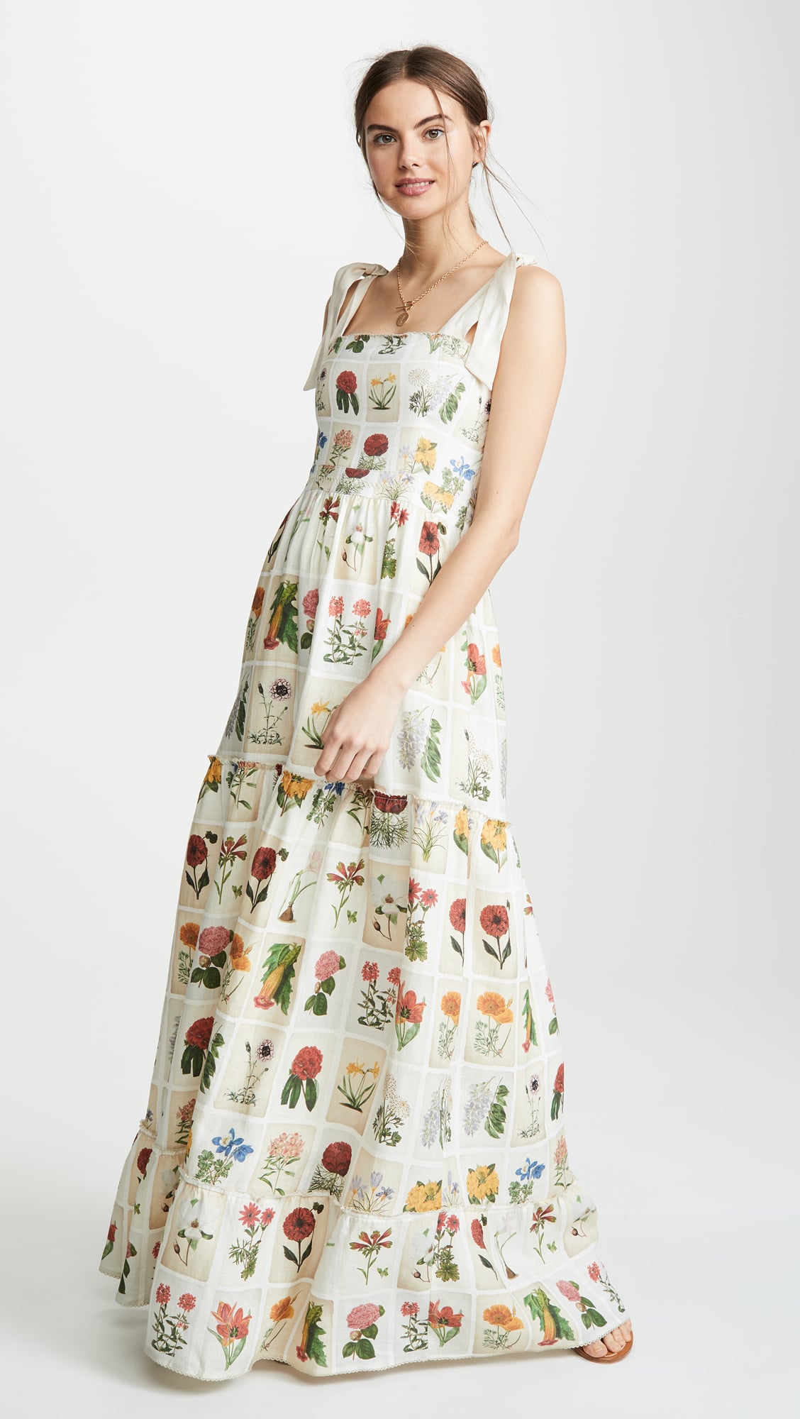 agua by agua bendita herbarium dress