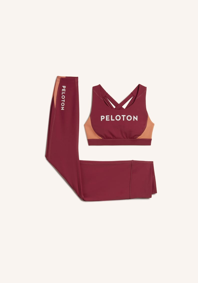 Peloton Show Up Leggings in Chocolate (Burgundy) Size Large