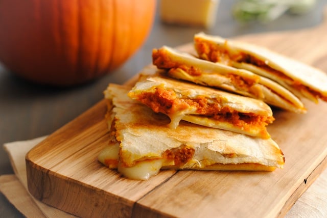 Pumpkin-Brie Quesadillas