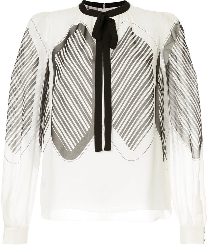 Giambattista Valli Pussy Bow Blouse
