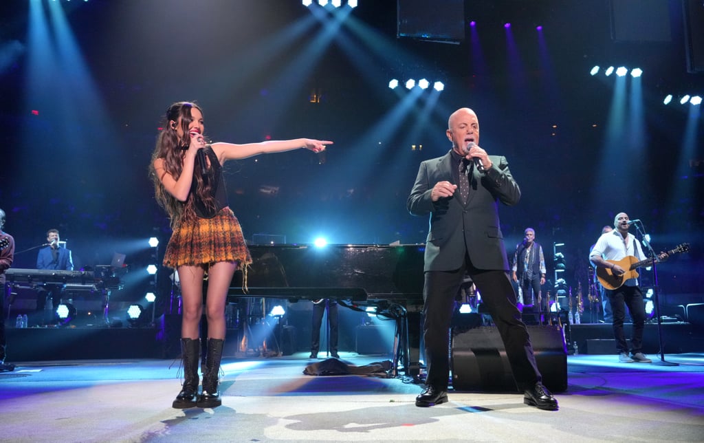 Olivia Rodrigo and Billy Joel Perform "Deja Vu" and "Uptown Girl" Onstage in NYC
