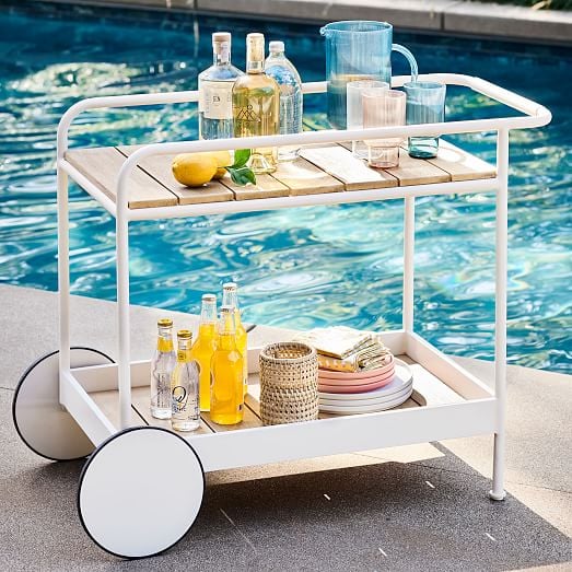 Halden Outdoor Bar Cart