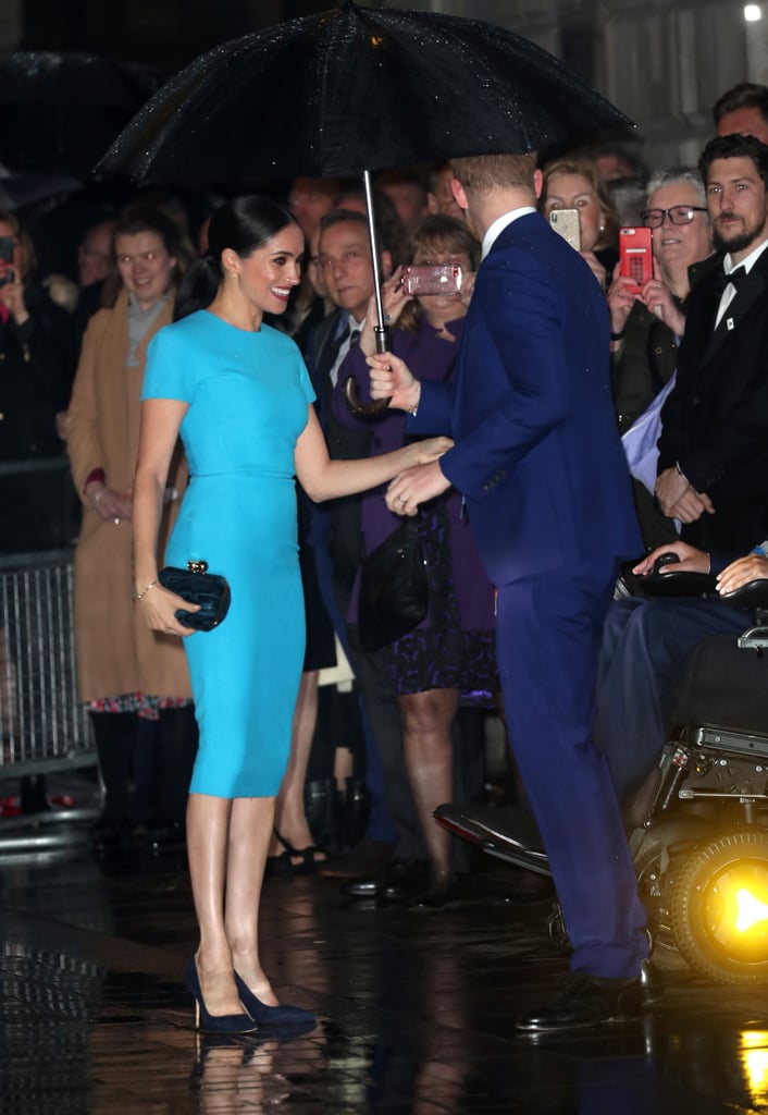 Prince Harry and Meghan Markle at the 2020 Endeavour Awards