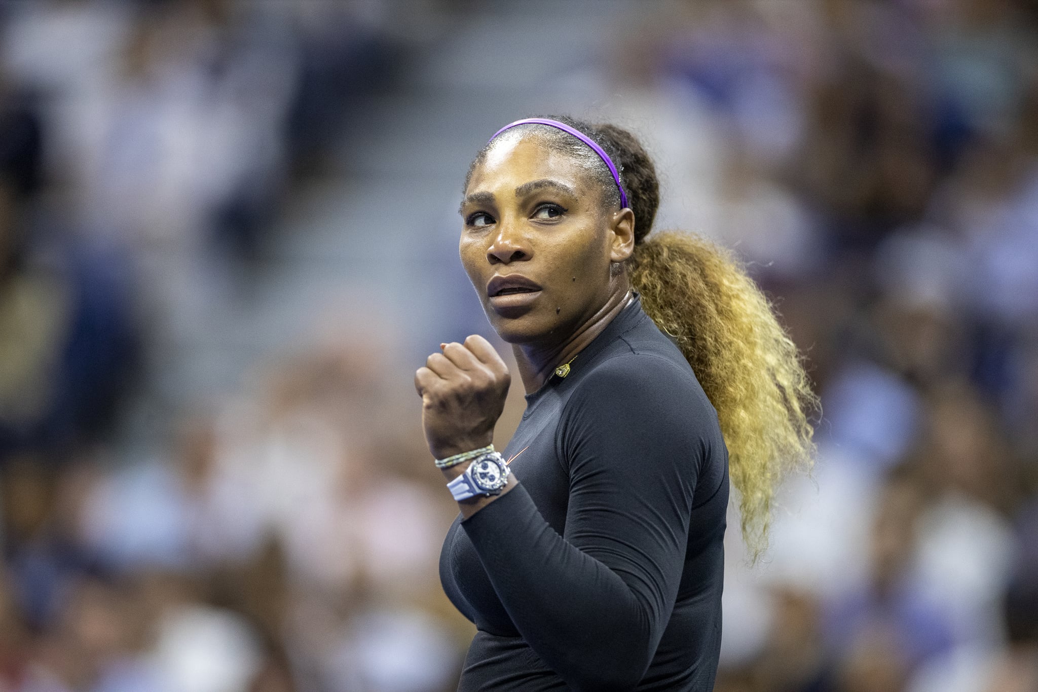 Serena Williams 100th Us Open Match Win Popsugar Fitness