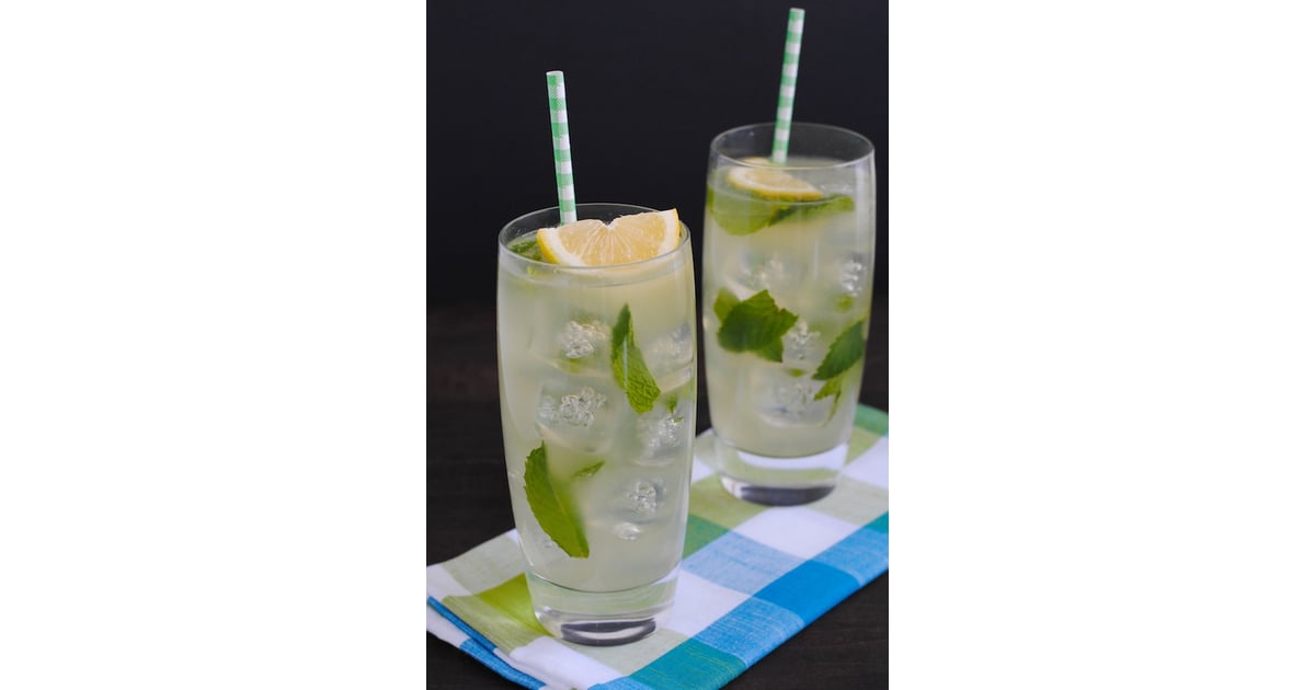 Honey Mint Lemonade Best Mocktail Recipes POPSUGAR Food Photo 41