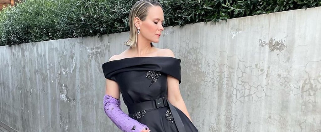 Sarah Paulson's Prada Dress and Cast at 2021 Golden Globes