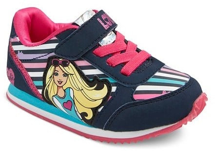 Barbie Shoes Fashionistas "B Fabulous" Doll Pale Pink Sporty High Top Sneakers 